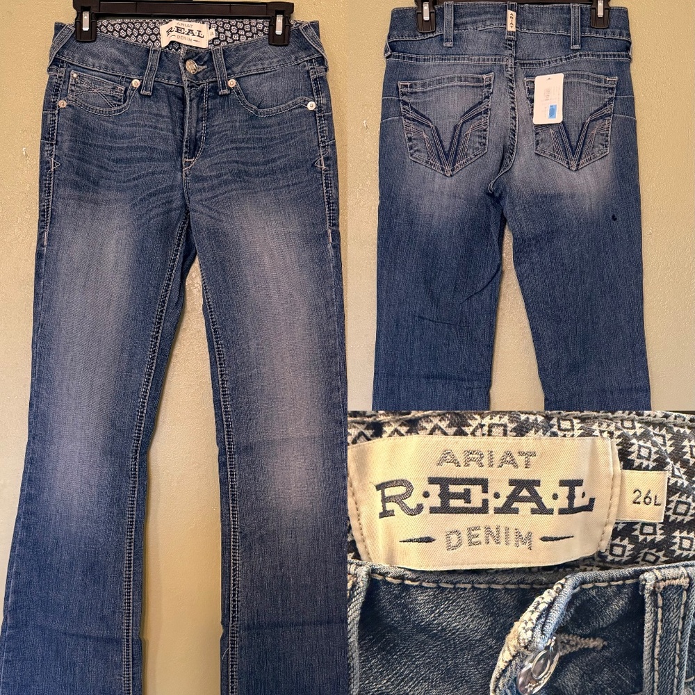 26L Ariat REAL Denim Jeans